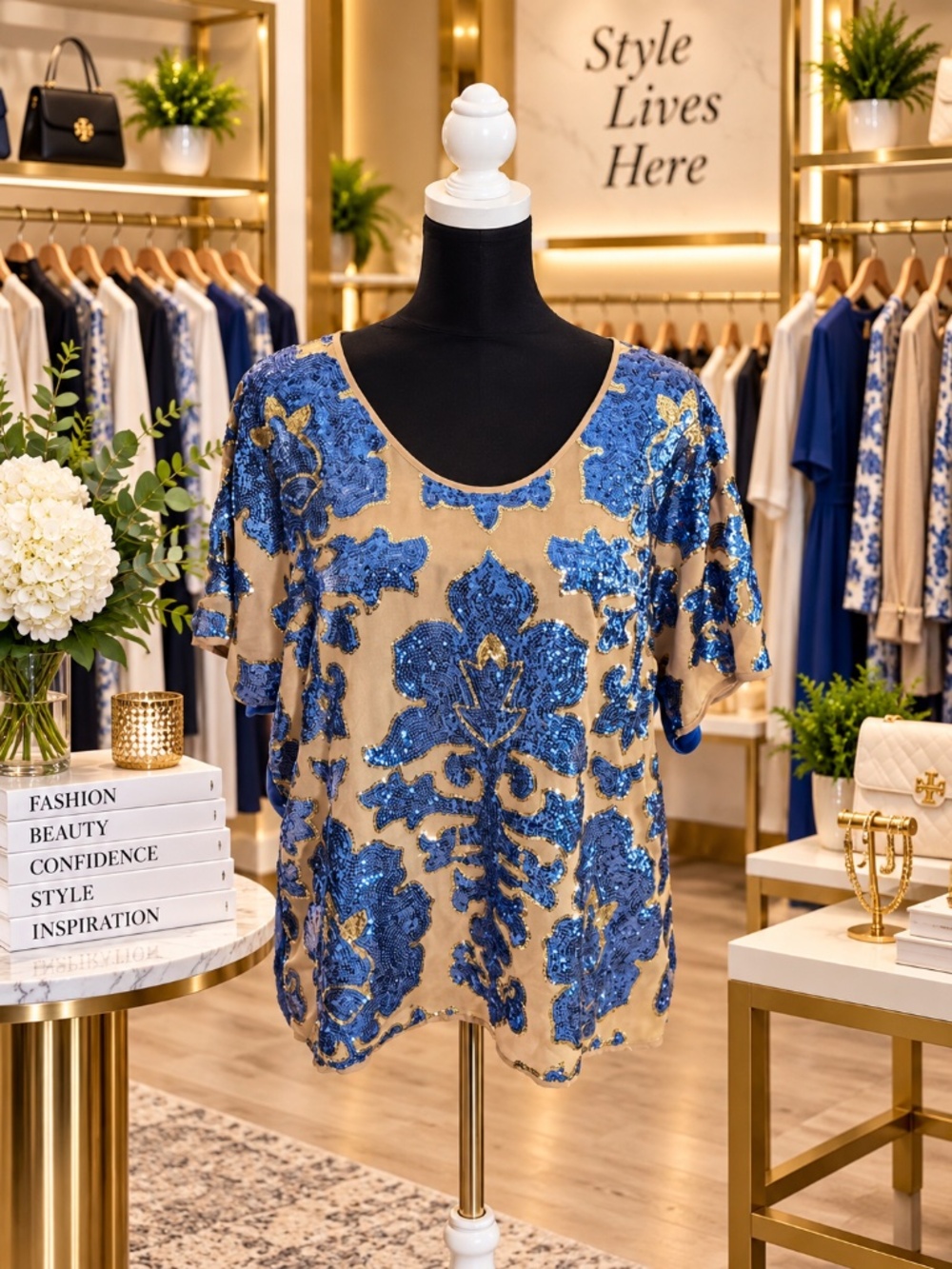 Neiman Marcus Blouse